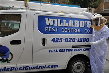 Willard's Pest Control Van