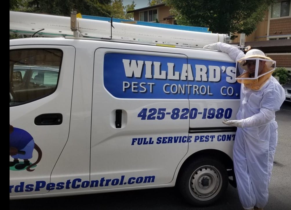 Willard's Pest Control Van